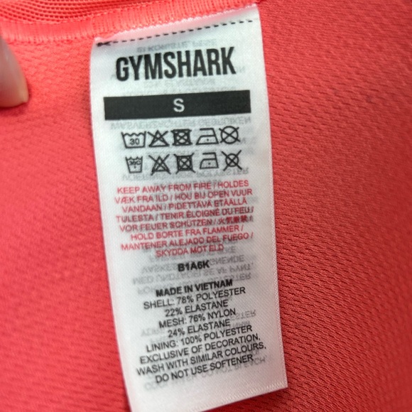 Gymshark Open Back Sports bra | polka pink | Small - Picture 5 of 10